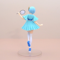 Mô Hình RE:ZERO Rem Cầm quạt váy xanh - Cao 21cm - rộng 12cm - nặng 200Gram - Figure RE:ZERO - Có Hộp màu - N1-K36-T2-S2