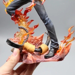 Mô Hình OnePiece Sanji chân lửa áo đen - Cao 27cm - nặng 1kg - Figure OnePiece - Có Hộp - N1-K48-T4-S2