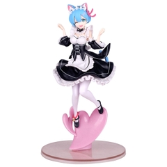 Mô Hình RE:ZERO Rem Cosplay Cô Hầu Gái - Cao 23cm - rộng 13cm - nặng 450Gram - Figure RE:ZERO - Có Hộp màu