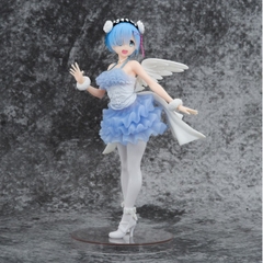 Mô Hình RE:ZERO Rem Thiên thần váy xanh - Cao 23cm - nặng 300Gram - Figure RE:ZERO - box nhựa - Có Hộp màu