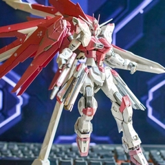 MG 1/100 FREEDOM 6650 GUNDAM Hoa anh Đào hàng Cao cấp - Cao 18cm - nặng 1kg sku :MG 6650  - Box Màu