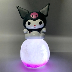 Mô Hình Lambara Kuromi - Cao 13cm - rộng 6cm - nặng 120gram - Có LED ở cầu - Figure Anime - No box : bọc túi OPP