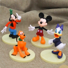 Mô Hình Bộ 6 các nhân vật Chuột Mickey - Cao 6-9cm tùy nhân vật - nặng 140gram - Figure Chuột Mickey - No box : bọc túi OPP