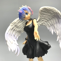 Mô Hình RE:ZERO Rem Thiên thần váy đen - Cao 21cm - ngang 12cm - nặng 200gram  - Figure RE:ZERO - no box - N1-K31-T3-S1