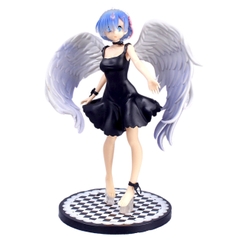 Mô Hình RE:ZERO Rem Thiên thần váy đen - Cao 21cm - ngang 12cm - nặng 200gram  - Figure RE:ZERO - no box - N1-K31-T3-S1