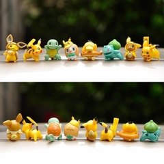 Mô Hình POKEMON 8 nhân vật Pokemon - Cao 4cm - nặng 100gram - Figure POKEMON No box : bọc túi OPP