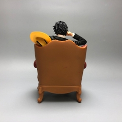 Mô Hình OnePiece Portgas D. ACE Ngồi Ghế - Cao 14cm - ngang 10cm - nặng 360gram , Figure OnePiece - có hộp màu - N4-K14