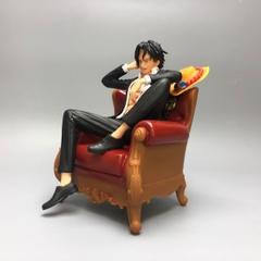 Mô Hình OnePiece Portgas D. ACE Ngồi Ghế - Cao 14cm - ngang 10cm - nặng 360gram , Figure OnePiece - có hộp màu - N4-K14