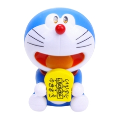 Mô Hình Doremon Ngồi ăn bánh - Cao 9cm - nặng 100Gram - Figure Doremon - No box : bọc túi OPP - (VAT : 48492) - K32-T1-S10