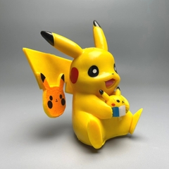 Mô Hình POKEMON Pikachu ngồi cười - Cao 12cm - nặng 100gram - Figure POKEMON No box : bọc túi OPP