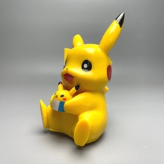 Mô Hình POKEMON Pikachu ngồi cười - Cao 12cm - nặng 100gram - Figure POKEMON No box : bọc túi OPP