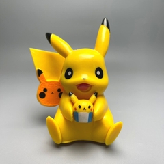 Mô Hình POKEMON Pikachu ngồi cười - Cao 12cm - nặng 100gram - Figure POKEMON No box : bọc túi OPP