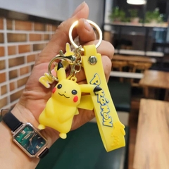 Móc khóa Pikachu - Dây móc dài : 10cm - mô hình Pikachu  Cao : 5.5cm - Nặng 45gram - No Box : Bọc túi OPP - N3-K14-T4-S1