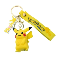 Móc khóa Pikachu - Dây móc dài : 10cm - mô hình Pikachu  Cao : 5.5cm - Nặng 45gram - No Box - SKU: moc17 - (Vat: 88223-7) - S1