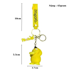 Móc khóa Vịt Koduck - Dây móc dài : 10cm - mô hình Vịt Koduck Cao : 5.5cm - Nặng 45gram - No Box : Bọc túi OPP - N3-K14-T3-S2
