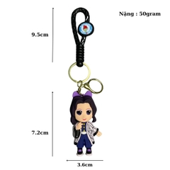 Móc Khóa Shinobu - Dây móc dài : 9.5cm - Mô Hình Cao : 7.2cm - Nặng : 50gram - No Box : bọc túi OPP n3-k16-t4-s3