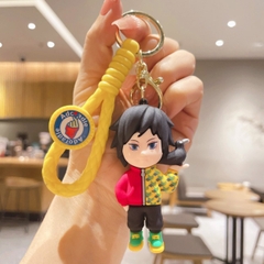 Móc Khóa Tomioka Giyuu - Dây móc dài : 9.5cm - Mô Hình Cao : 7.9cm - Nặng : 50gram - No Box : bọc túi OPP N3-K17-T3-S3