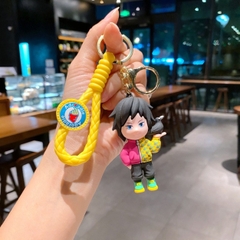 Móc Khóa Tomioka Giyuu - Dây móc dài : 9.5cm - Mô Hình Cao : 7.9cm - Nặng : 50gram - No Box : bọc túi OPP N3-K17-T3-S3
