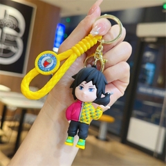 Móc Khóa Tomioka Giyuu - Dây móc dài : 9.5cm - Mô Hình Cao : 7.9cm - Nặng : 50gram - No Box : bọc túi OPP N3-K17-T3-S3