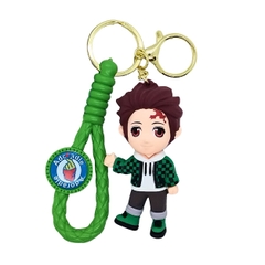 Móc Khóa Tanjiro - Dây móc dài : 9.5cm - Mô Hình Cao : 8cm - Nặng : 50gram - No Box - SKU: moc41 - (Vat: 88223-7) - K79-T5-S9
