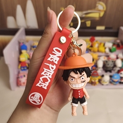 Móc Khóa Luffy Cười - Dây móc dài : 11cm - Mô Hình Cao : 7.5cm - Nặng : 50gram - No Box : bọc túi OPP - N3-K16-T3-S1