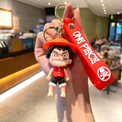 Móc Khóa Luffy Cười - Dây móc dài : 11cm - Mô Hình Cao : 7.5cm - Nặng : 50gram - No Box : bọc túi OPP - N3-K16-T3-S1