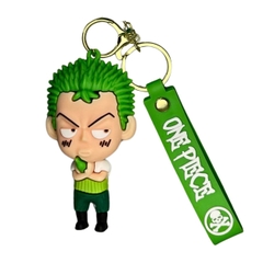 Móc Khóa Zoro - Dây móc dài : 11cm - Mô Hình Cao : 7.5cm - Nặng : 50gram - No Box : bọc túi OPP - N3-K16-T4-S1