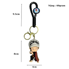 Móc Khóa LAW - Dây móc dài : 9.5cm - Mô Hình Cao : 8cm - Nặng : 60g - No Box : bọc túi OPP N3-K62-T3-S2