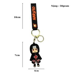 Móc Khóa Itachi- Dây móc dài : 10cm - Mô Hình Cao : 7cm - Nặng : 50gram - No Box : bọc túi OPP - N3-K15-T2-S3