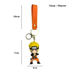 Móc Khóa Naruto - Dây móc dài : 10cm - Mô Hình Cao : 7cm - Nặng : 50gram - No Box : bọc túi OPP - K77-T3-S1