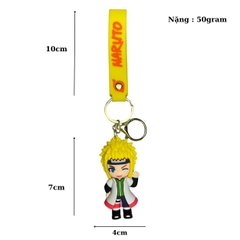 Móc Khóa Minato nháy mắt  - Dây móc dài : 10cm - Mô Hình Cao : 7cm - Nặng : 50gram - No Box : bọc túi OPP - N3-K15-T1-S1