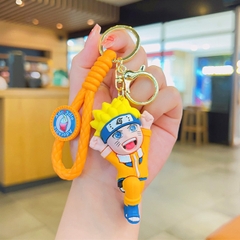 Móc Khóa Naruto dơ tay - Dây móc dài : 9.5cm - Mô Hình Cao : 7cm- Nặng : 50gram - No Box : bọc túi OPP - N3-K18-T3-S2