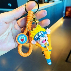 Móc Khóa Naruto dơ tay - Dây móc dài : 9.5cm - Mô Hình Cao : 7cm- Nặng : 50gram - No Box : bọc túi OPP - N3-K18-T3-S2