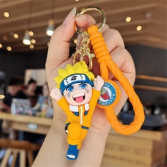 Móc Khóa Naruto dơ tay - Dây móc dài : 9.5cm - Mô Hình Cao : 7cm- Nặng : 50gram - No Box : bọc túi OPP - N3-K18-T3-S2