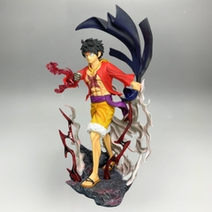 Hàng Cao Cấp - Mô hình OnePiece  Luffy Haki hoa anh đào , hàng cao cấp - Cao 70cm - nặng 10kg - Phụ kiện Đi kèm : 1 đầu + Haki- Figure One Piece - Có box : Box bìa + Hộp xốp N2