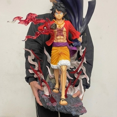 Hàng Cao Cấp - Mô hình OnePiece  Luffy Haki hoa anh đào , hàng cao cấp - Cao 70cm - nặng 10kg - Phụ kiện Đi kèm : 1 đầu + Haki- Figure One Piece - Có box : Box bìa + Hộp xốp N2