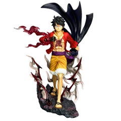 Hàng Cao Cấp - Mô hình OnePiece  Luffy Haki hoa anh đào , hàng cao cấp - Cao 70cm - nặng 10kg - Phụ kiện Đi kèm : 1 đầu + Haki- Figure One Piece - Có box : Box bìa + Hộp xốp N2