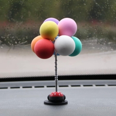 Mô Hình Phụ Kiện Trang Trí Bóng bay nhiều màu - Cao 11cm - nặng 20gram - Figure Phụ Kiện Trang Trí - No box : bọc túi OPP - N3-K16-T5-S3