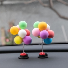 Mô Hình Phụ Kiện Trang Trí Bóng bay nhiều màu - Cao 11cm - nặng 20gram - Figure Phụ Kiện Trang Trí - No box : bọc túi OPP - N3-K16-T5-S3