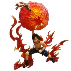 Mô Hình OnePiece Portgas D. ACE nâng cầu - Cao 27cm - nặng 1kg2 - Phụ Kiện : LED , Figure OnePiece - có hộp màu - N1-K38-T3-S12 (N5)