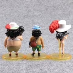 Mô hình OnePiece Bộ 6 chibi các nhân vật One Pice - Cao 6-8cm - nặng 190gram- Figure OnePiece - No Box n3-k42-t1-s1