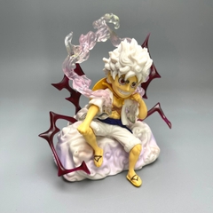 Mô hình OnePiece Luffy Gear 5 ngồi mây Bản To - Cao 15cm - ngang 9cm - nặng 200gram - OnePiece - bọc túi OPP + no box - N1-K48-T2-S2