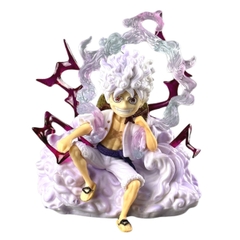 Mô hình OnePiece Luffy Gear 5 ngồi mây Bản To - Cao 15cm - ngang 9cm - nặng 200gram - OnePiece - bọc túi OPP + no box - N1-K48-T2-S2
