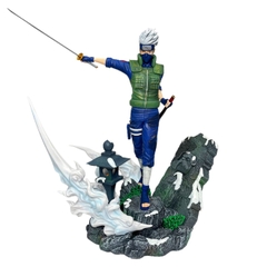 Mô Hình Naruto Hokaghe Kakashi - Cao 35cm - ngang 31cm - nặng 2kg5 - Phụ kiện : kiếm - Figure Naruto - Có hộp màu - (VAT 002-03-200)  - K3-T4-S11