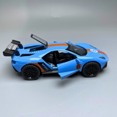 Mô Hình xe Ferrari màu xanh trời - tỉ lệ 1:36 Hợp kim có thể mở cửa - bánh sau chạy cót - Dài 12cm - rộng 5cm - cao 4cm nặng : 200gram - FULL BOX : box màu - SKU : oto47 - N3-K10-T2-S1