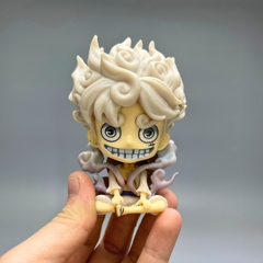 Mô hình OnePiece Luffy gear 5 nika màu trắng chibi siêu dễ thương cao 9cm nặng 160 gram - OnePiece - No Box - N1-K49-T1-S1
