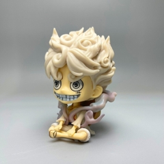Mô hình OnePiece Luffy gear 5 nika màu trắng chibi siêu dễ thương cao 9cm nặng 160 gram - OnePiece - No Box - N1-K49-T1-S1
