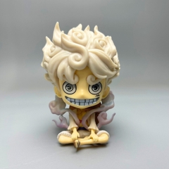 Mô hình OnePiece Luffy gear 5 nika màu trắng chibi siêu dễ thương cao 9cm nặng 160 gram - OnePiece - No Box - N1-K49-T1-S1