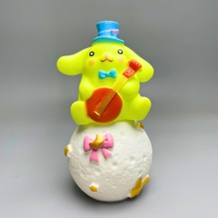 Mô Hình Thỏ Cinnamoroll cầm đàn - Cao 13cm - rộng 6cm - nặng 120gram - Có LED ở cầu - Figure Anime - No box : bọc túi OPP - N3-ST5