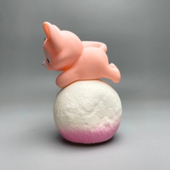 Mô Hình Cáo hồng chạy Cinnamoroll - Cao 11cm - rộng 6cm - nặng 120gram - Có LED ở cầu - Figure Anime - No box : bọc túi OPP - N3-K30-T3-S1-S2-S3